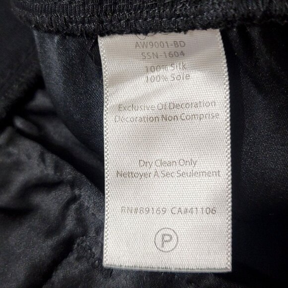 ATM Anthony Thomas Mellilo Silk Joggers Pants Black - Picture 8 of 9